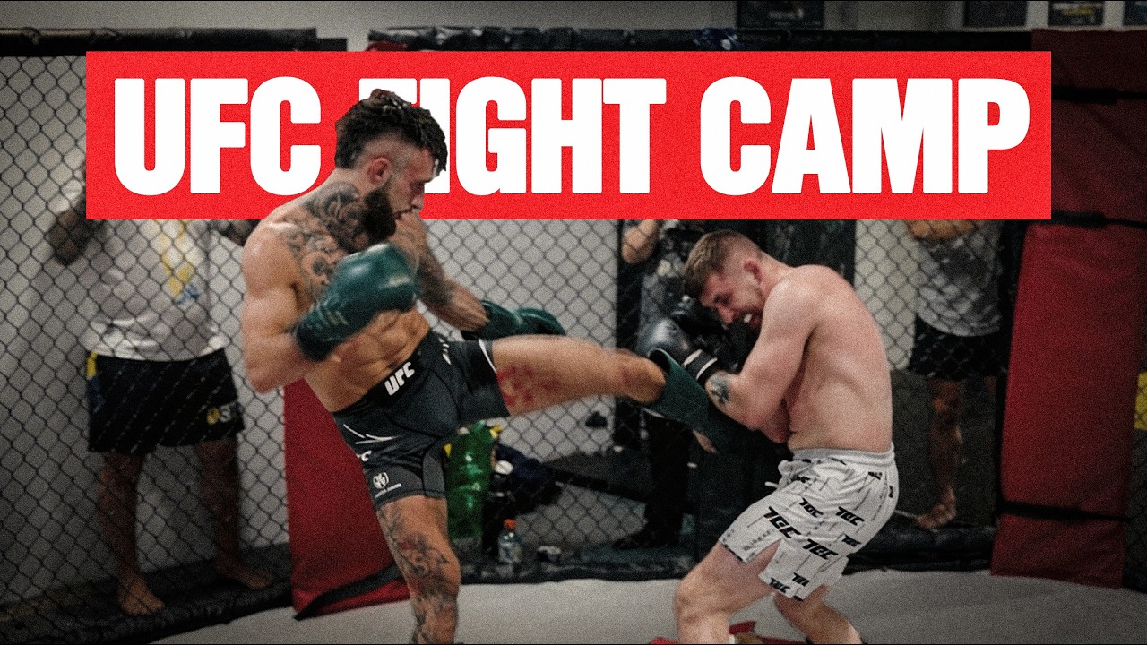 Из моего тренировочного лагеря UFC | Жесткие спарринги в ММА
