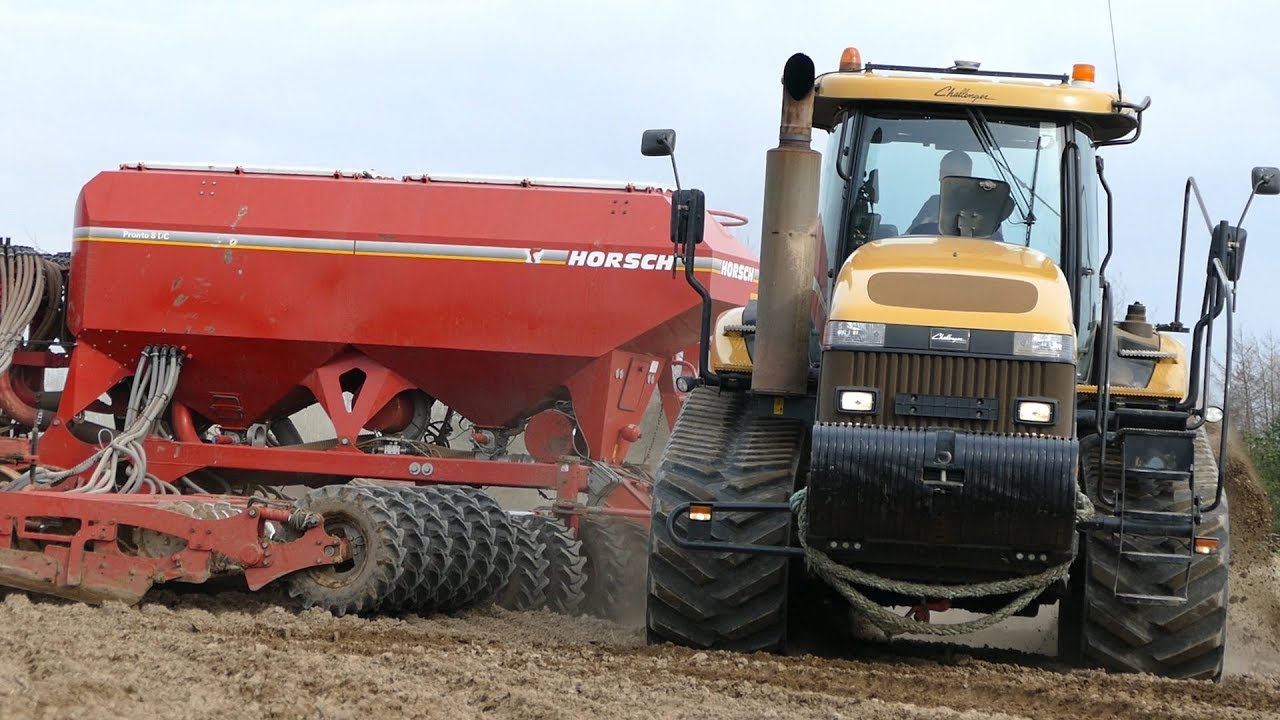 Cat Challenger MT875B Working Hard - Seeding w/ Horsch Pronto 8DC | Pure Sound | Danish Agriculture
