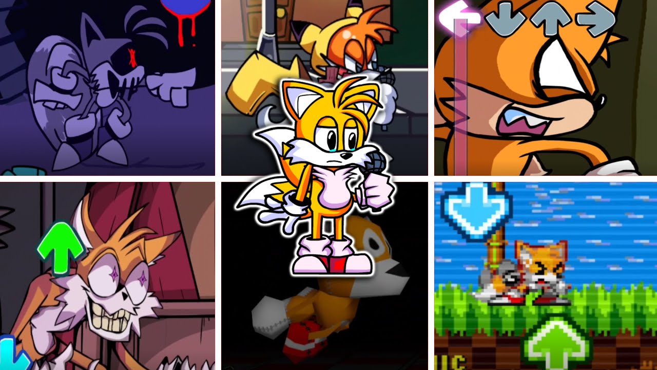 Chasing but Every Turn a Different (Tails) Sings 🐱 - FNF Cover