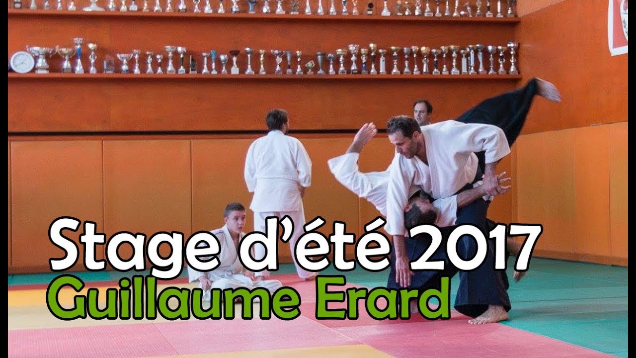 Stage d'été Guillaume Erard 2017