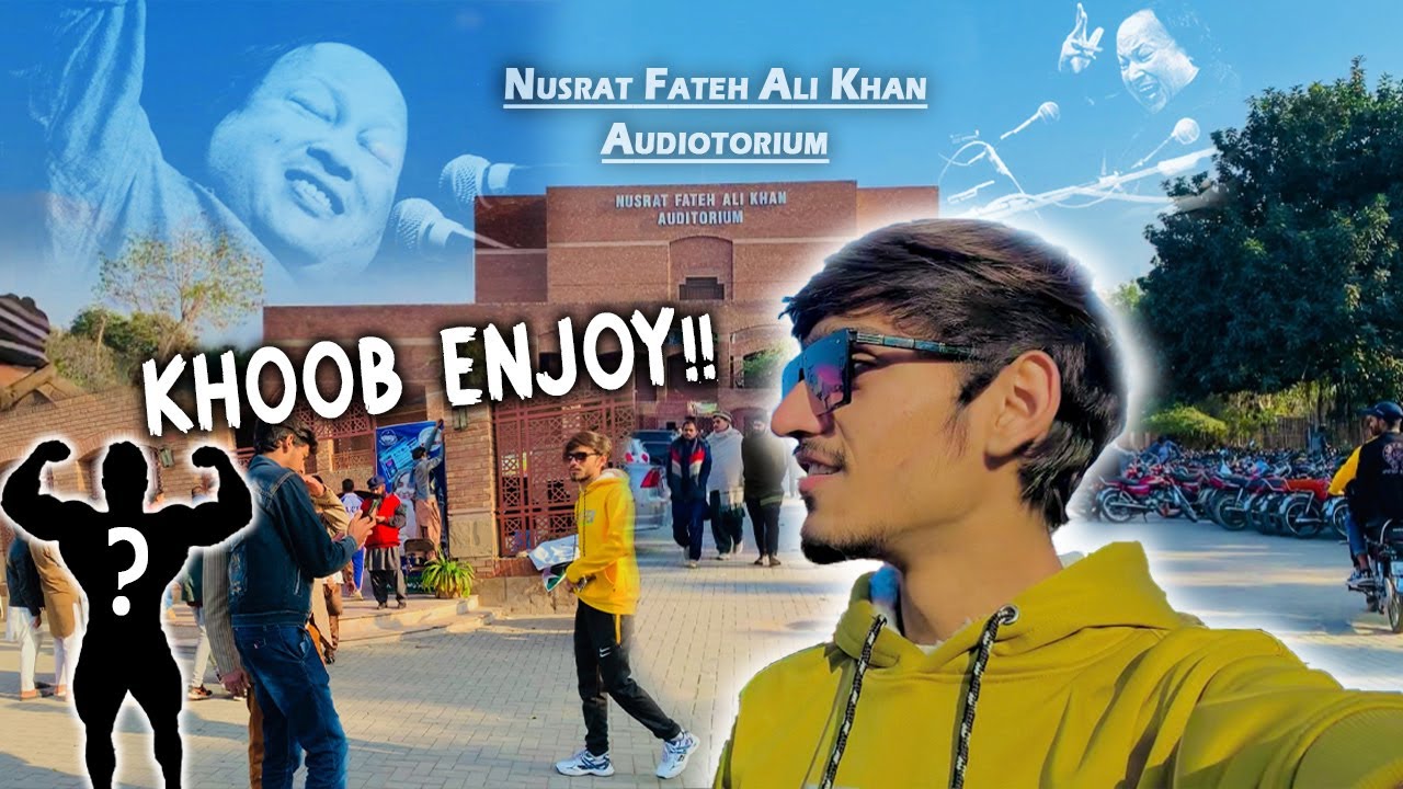 Nusrat Fateh Ali Khan Auditorium mn Kya Tha?😳 Mian Bilal