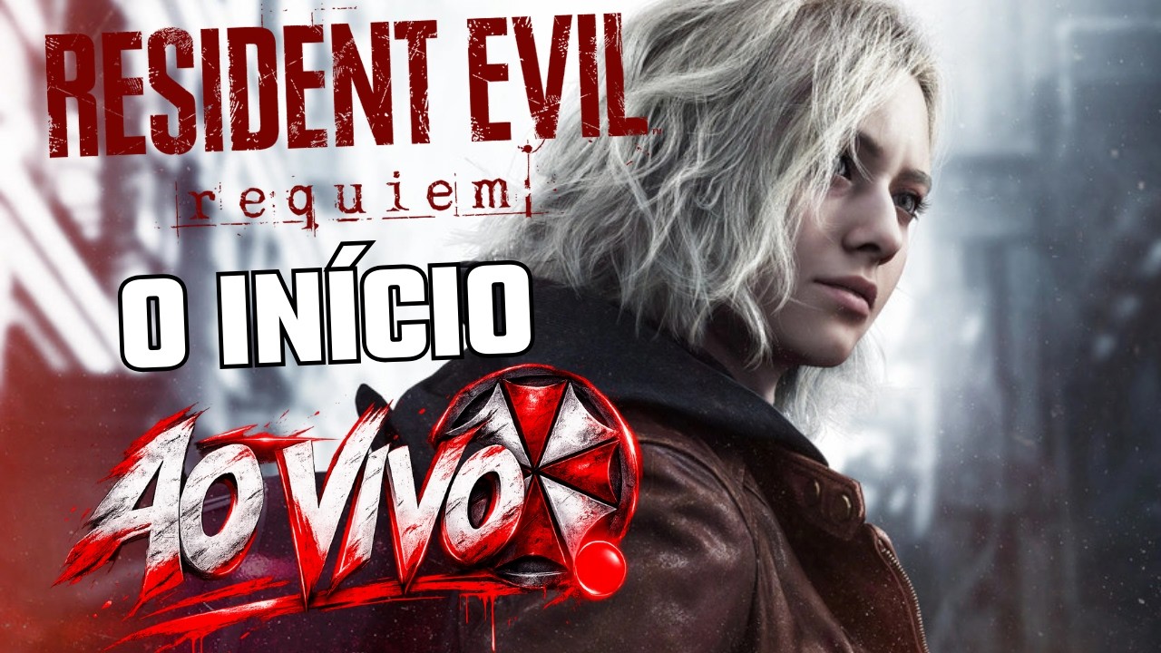 Resident Evil Requiem: O INÍCIO DA SÉRIE AO VIVO, SERA QUE ESTÁ BOM? PS5 - 60fps