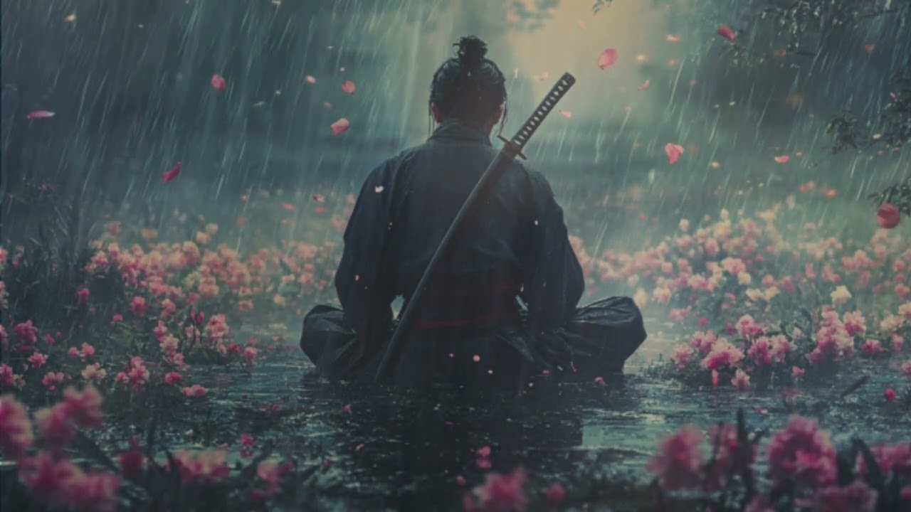 30 Minute Samurai Music Journey - Soft shakuhachi (bamboo flute)