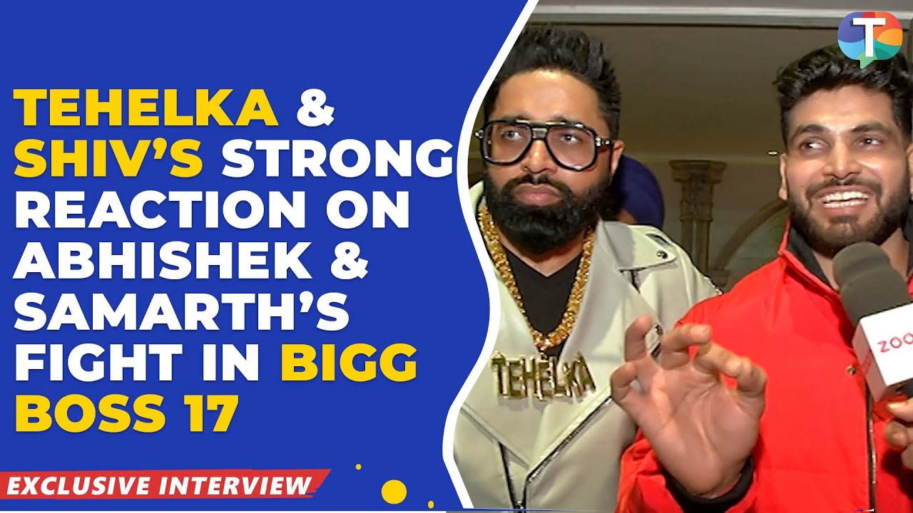 Shiv Thakare & Tehelka REACT to Abhishek Kumar slapping Samarth Jurel in Bigg Boss 17 | Exclusive