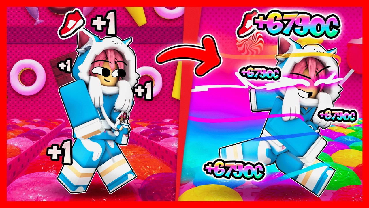 ATUN & MOMON LARI SECEPAT KILAT DI Bubble Wrap Escape !! Roblox