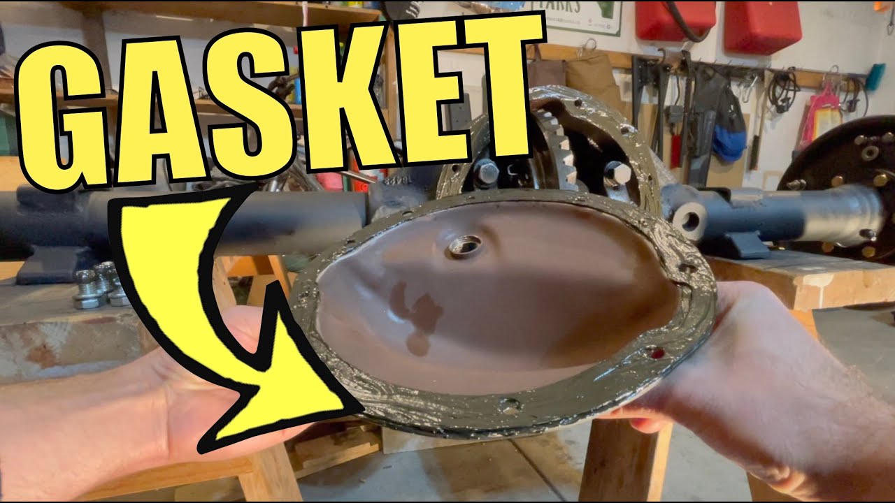 How to gasket Willys Jeep Differential Housing | Dana 41 Rear Axle