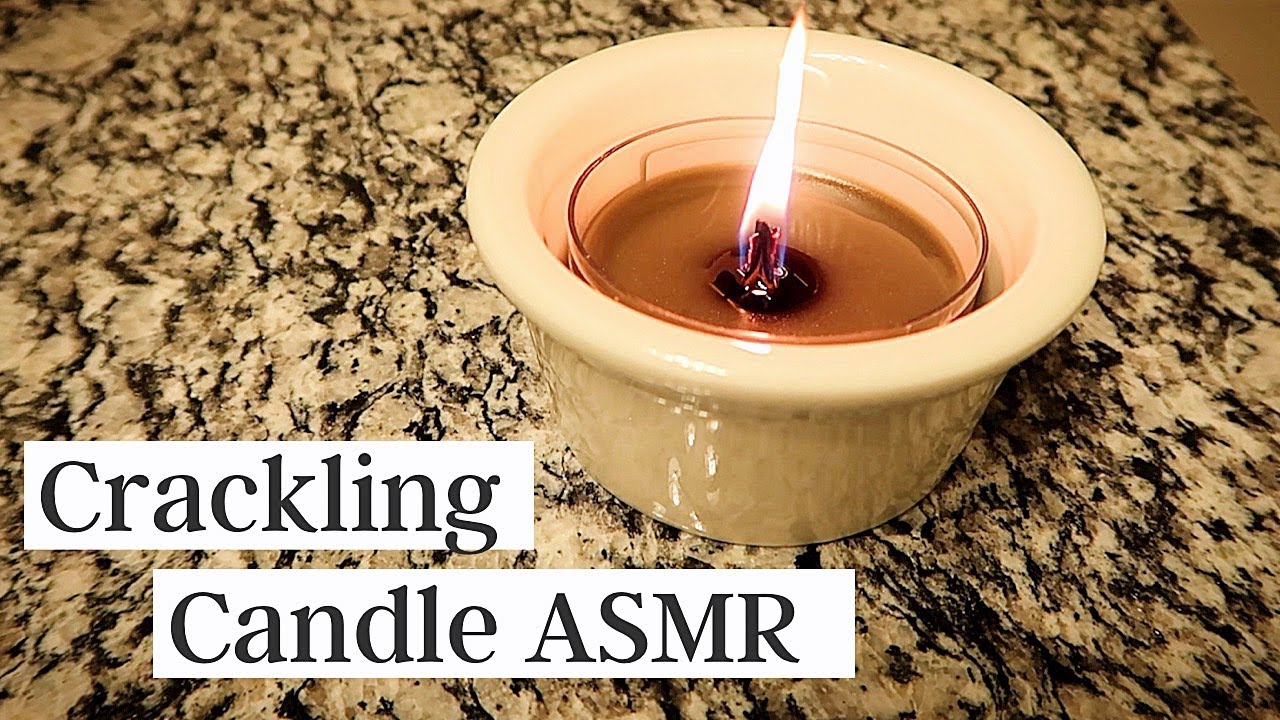 Woodwick Crackling Candle ASMR | No Talking | 25 Minutes