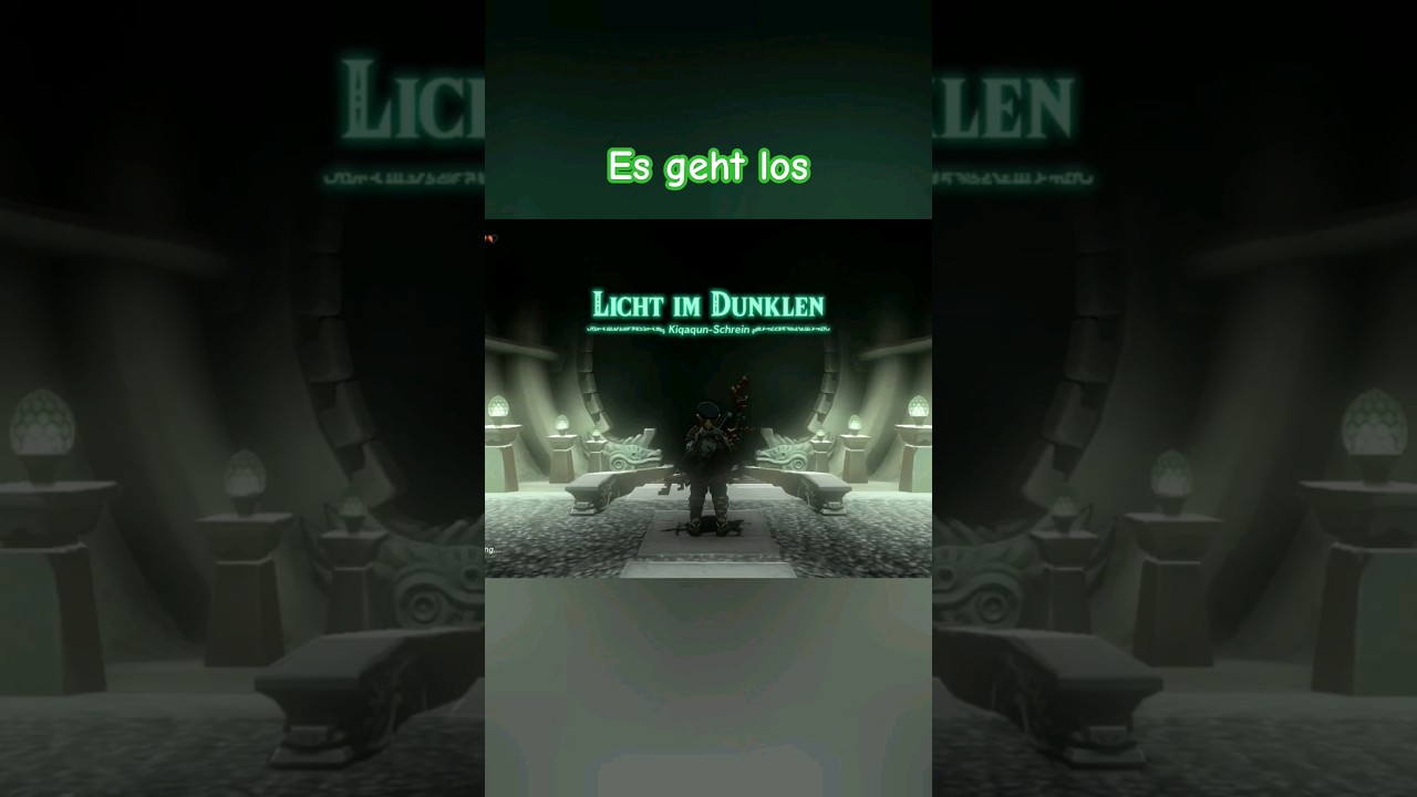 Zelda tears Of Kingdom | kiqaqun  schrein | Licht im Dunklen
