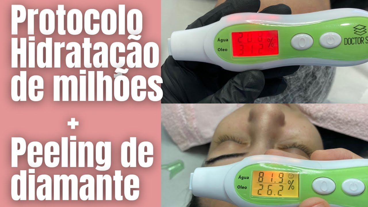 Protocolo Hidratação de milhões + Peeling de diamante
