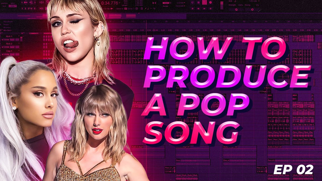 How to produce a POP song (like Halsey, Ariana Grande, Doja Cat)