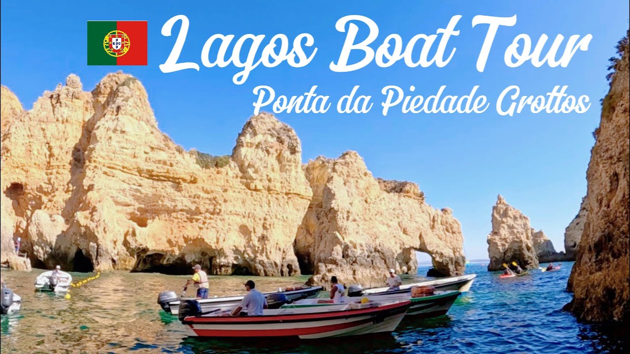 LAGOS Boat Tour - Ponta da Piedade Grottos, Algarve, Portugal #portugal #travel #explore 