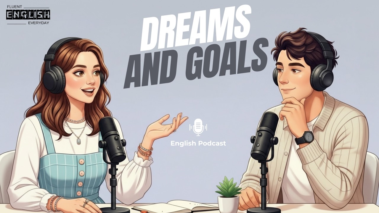 Spoken English Practice | How to Express Your Goals in English | English Podcast