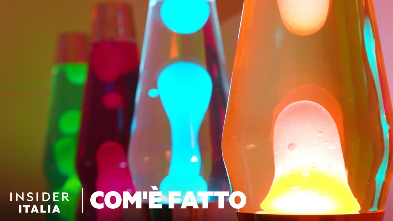 Come Sono Fatte Le Lava Lamp | Com'è Fatto | Insider Italiano