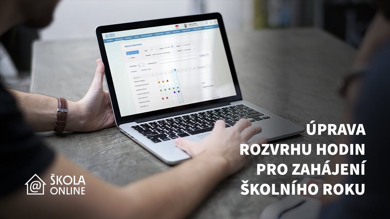 Úprava rozvrhu pro zahájení školního roku