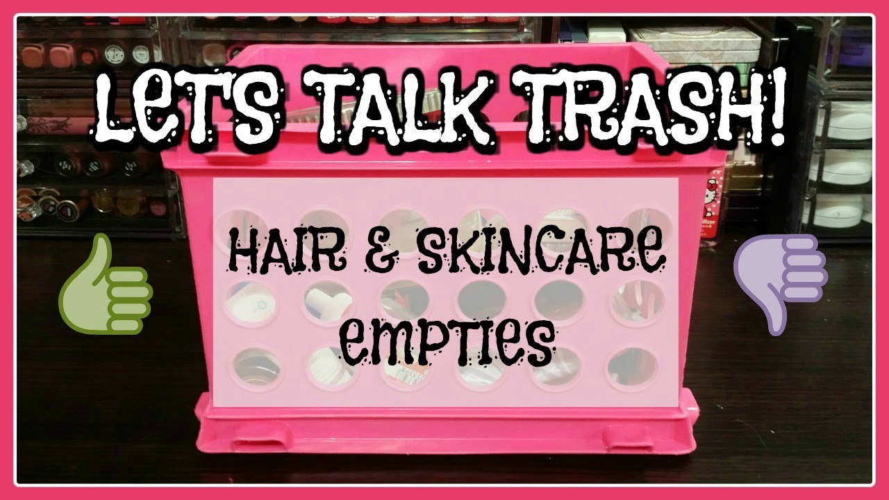 Let's Talk Trash | July Skincare & Haircare Empties