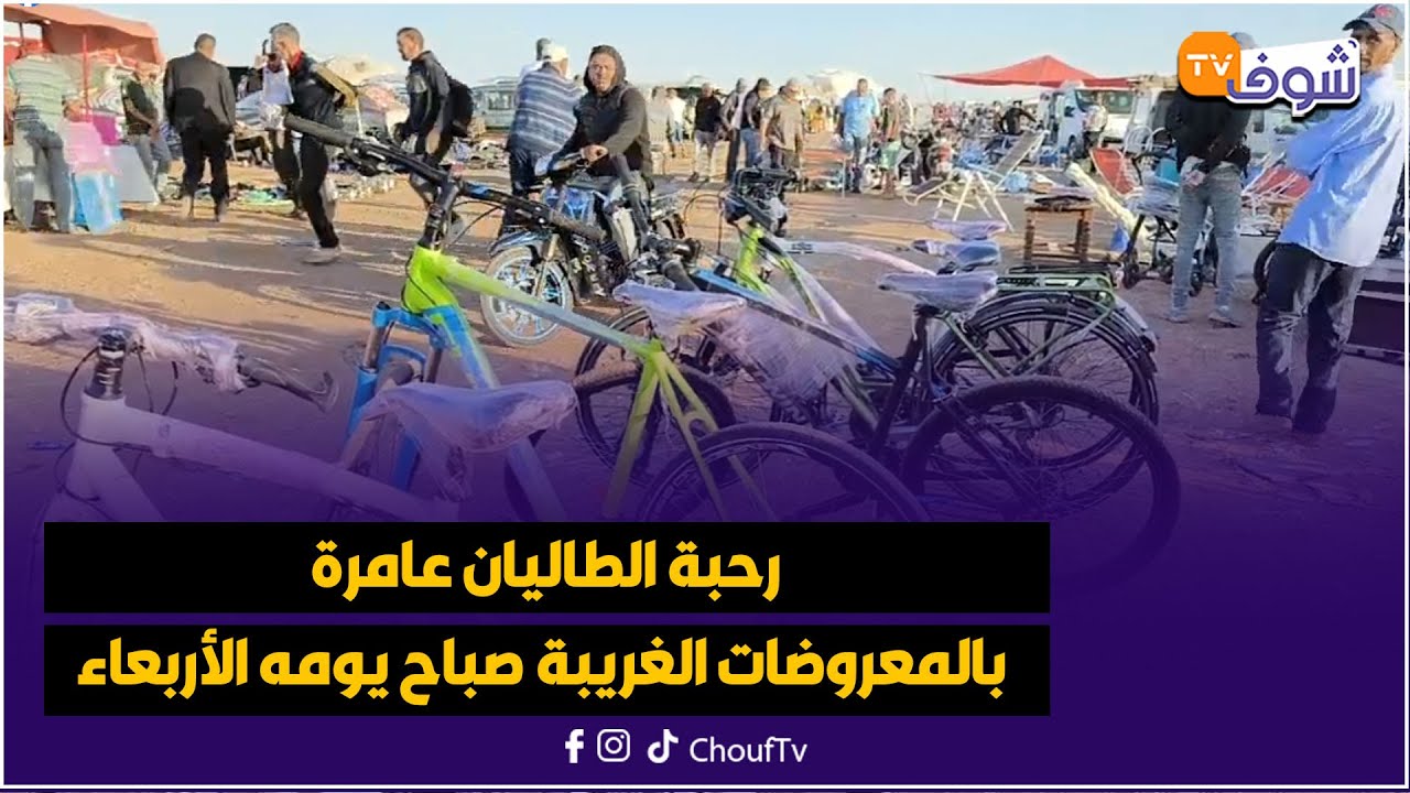 الفقيه بن صالح: رحبة الطاليان عامرة بالمعروضات الغريبة صباح يومه الأربعاء و تواجد مهم للجالية
