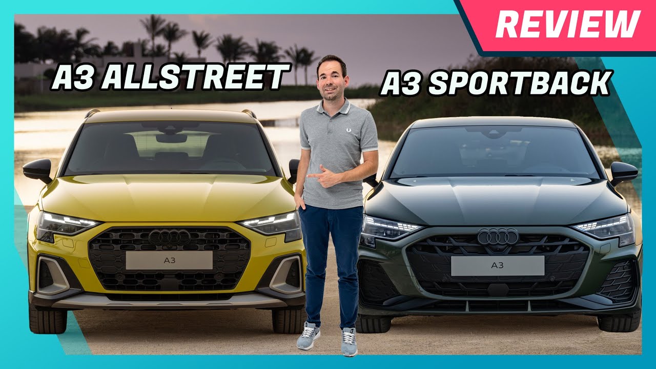 Audi A3 2024 Facelift & neuer A3 allstreet | Alle Infos: Motoren, Licht & neue Technik
