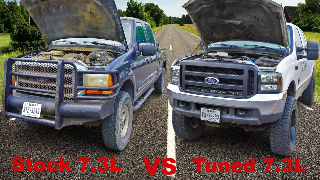 Стандартный 7,3 л против тюнингованного 7,3 л Powerstroke