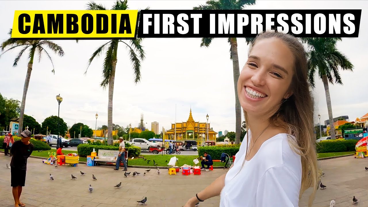 Первые впечатления о Пномпене, Камбоджа!