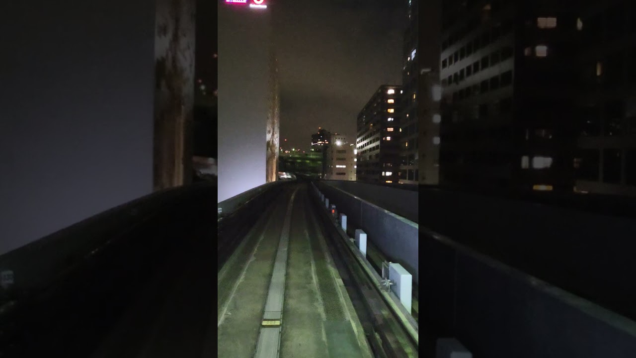 (お台場方面 ゆりかもめ)(오다이바행 유리카모메 전철)(Yurikamome Train to Odaiba)