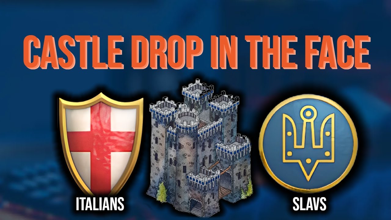 Castle drop challenge vs a 2300+ ELO player | Age of empires 2 DE