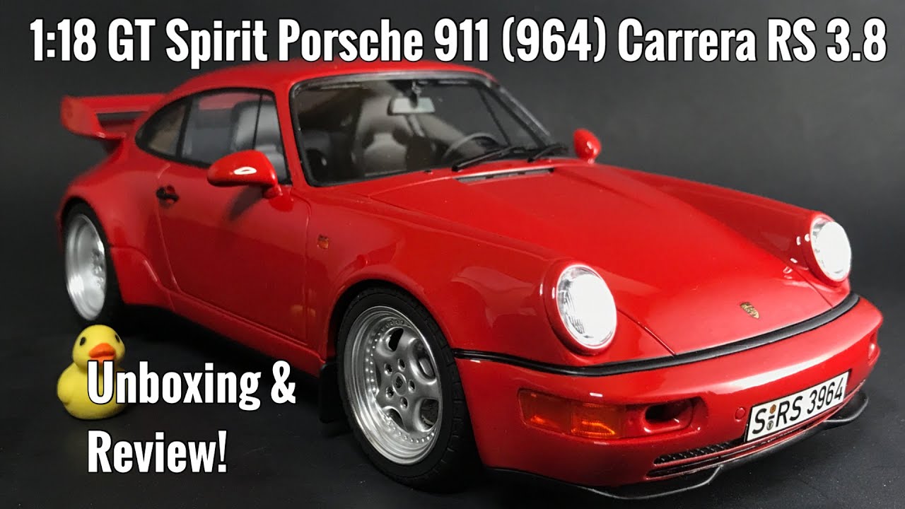 1:18 GT Spirit Porsche 911 (964) Carrera RS 3.8 Unboxing and Review!