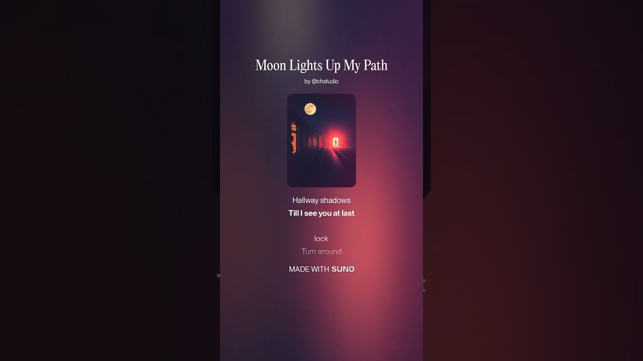 Moon Lights Up My Path