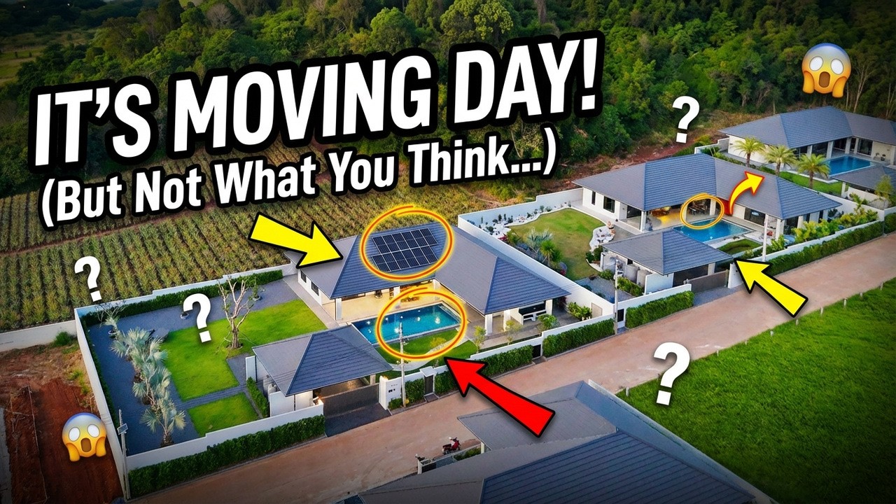 IT'S MOVING DAY IN THAILAND! 🏡 But There's a Catch...