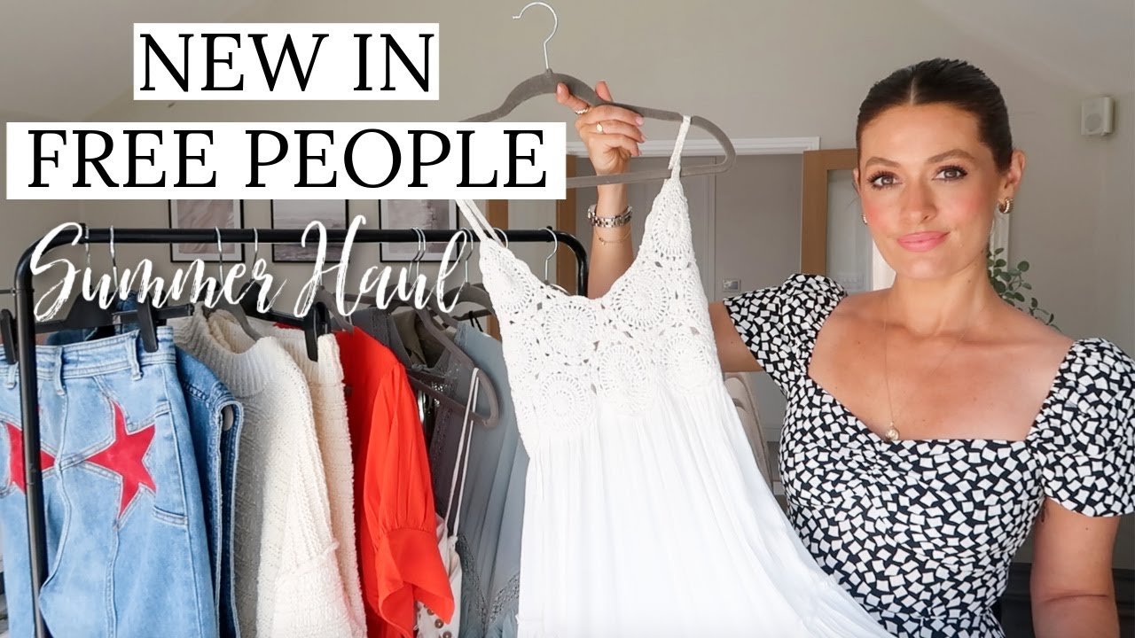 NEW IN FREE PEOPLE SUMMER HAUL | AD