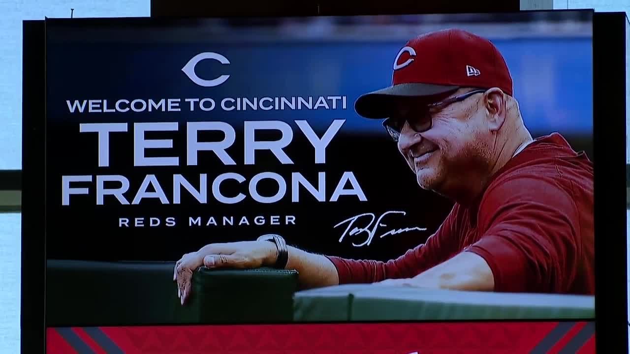 Cincinnati Reds introduce Terry Francona as new manager