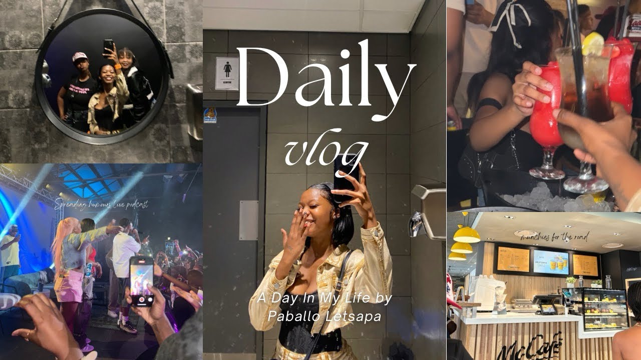 Spreading humors live podcast ✨ || GRWM || 2nd location 🙂‍↔️|| A day in my life 🤍