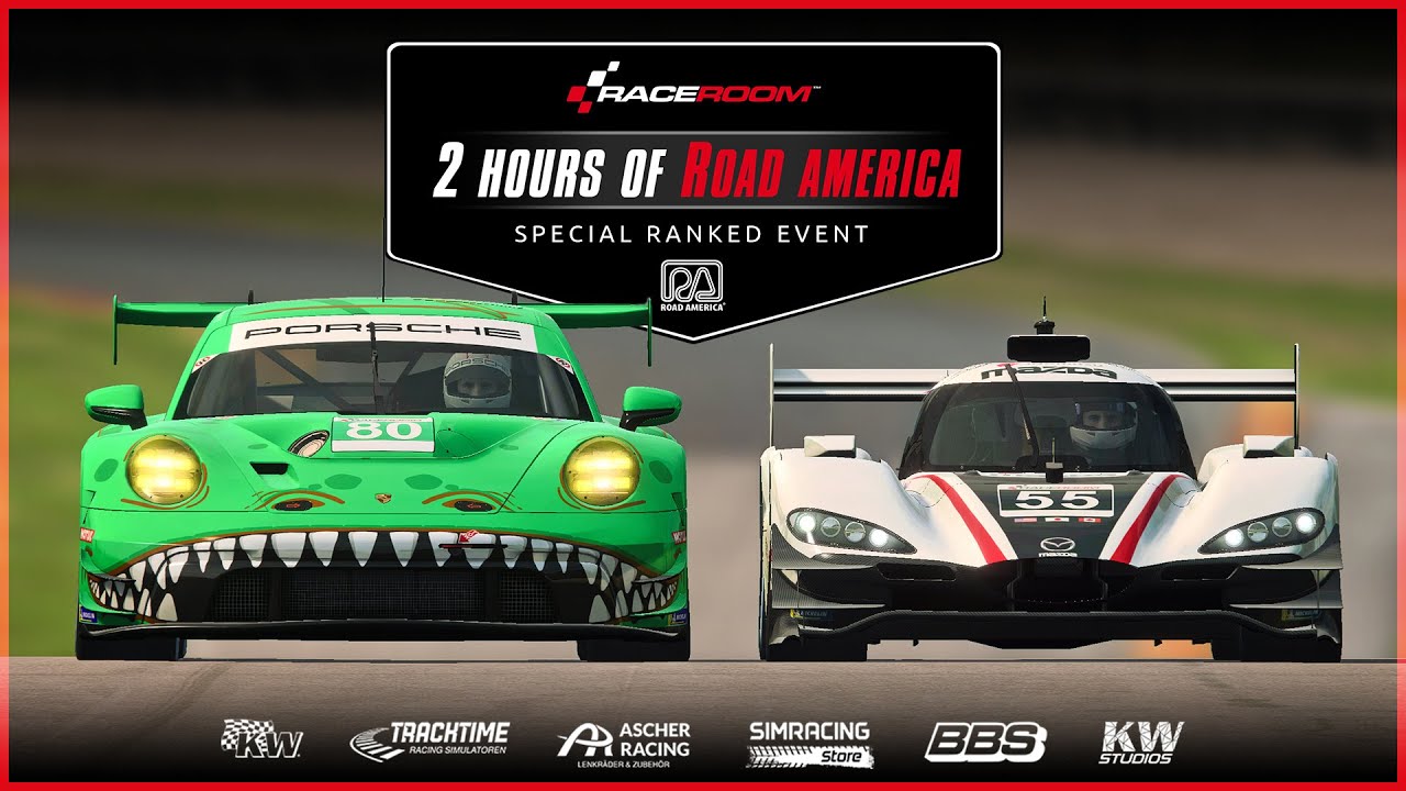 RaceRoom Ranked Event - Road America 2H 2023