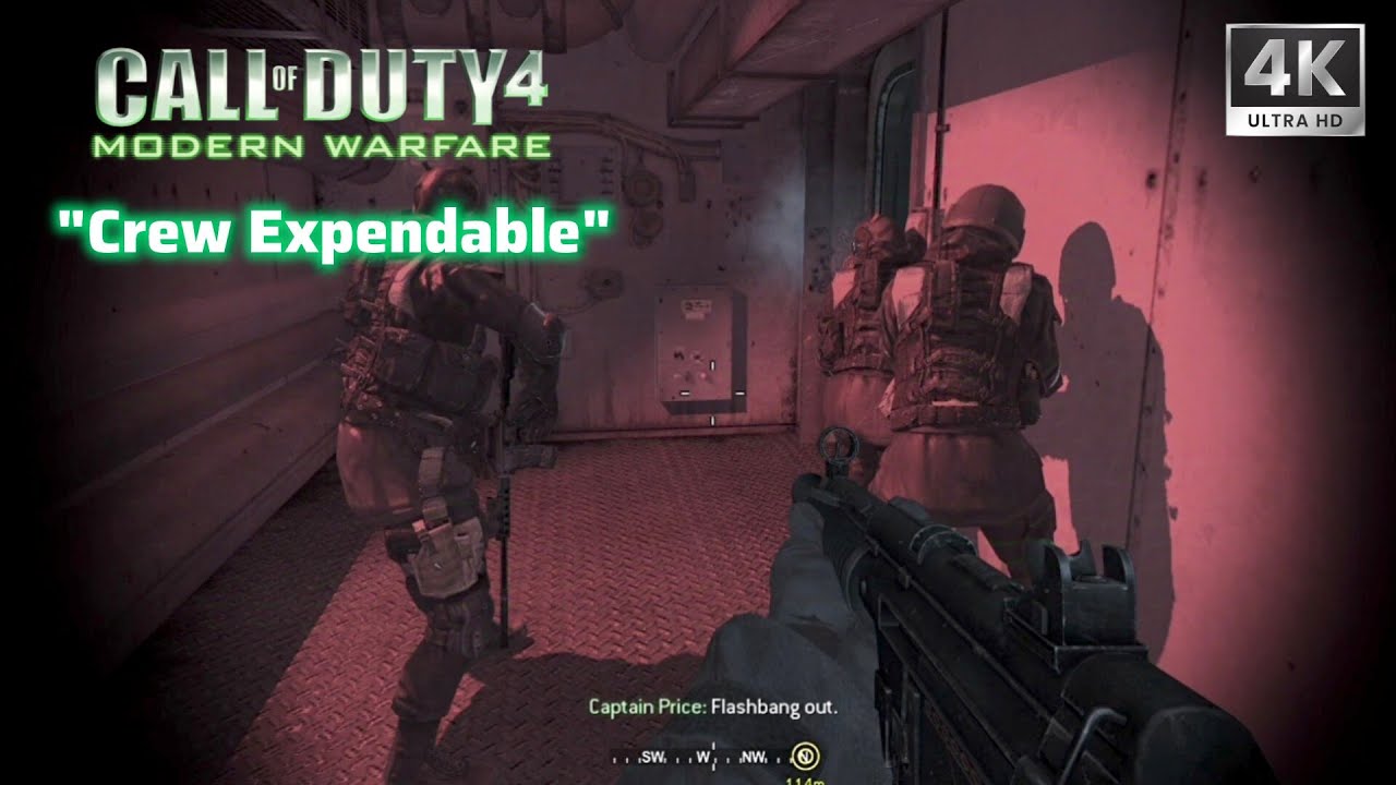 Call of Duty 4: Modern Warfare - Crew Expendable [Campaign Walkthrough] (Full HD)