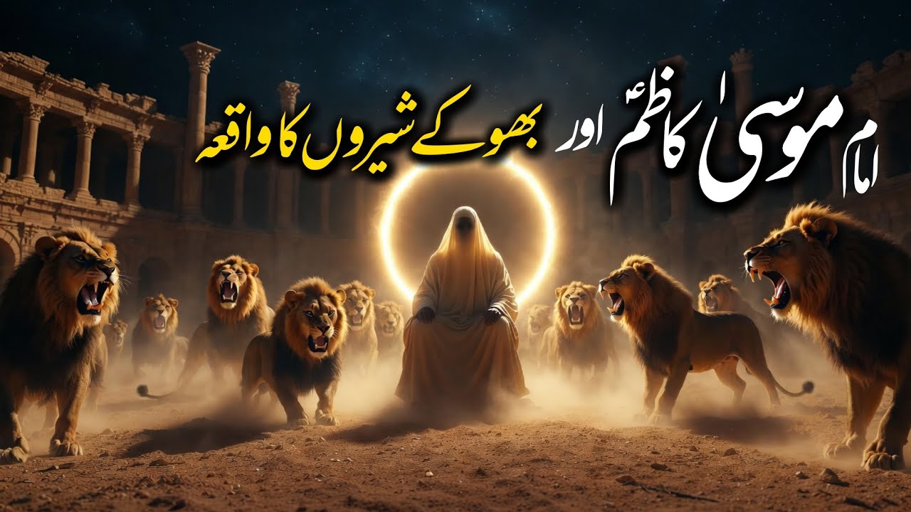 Imam Musa Kazim A.S aur Bhookay Sheron Ka Waqia | Daastan-e-Faqr