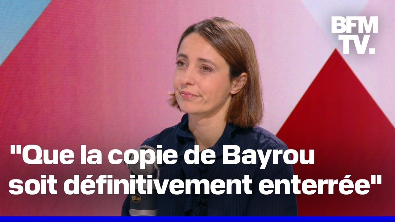 Grève, budget, gouvernement… L'interview de Sophie Binet en intégralité