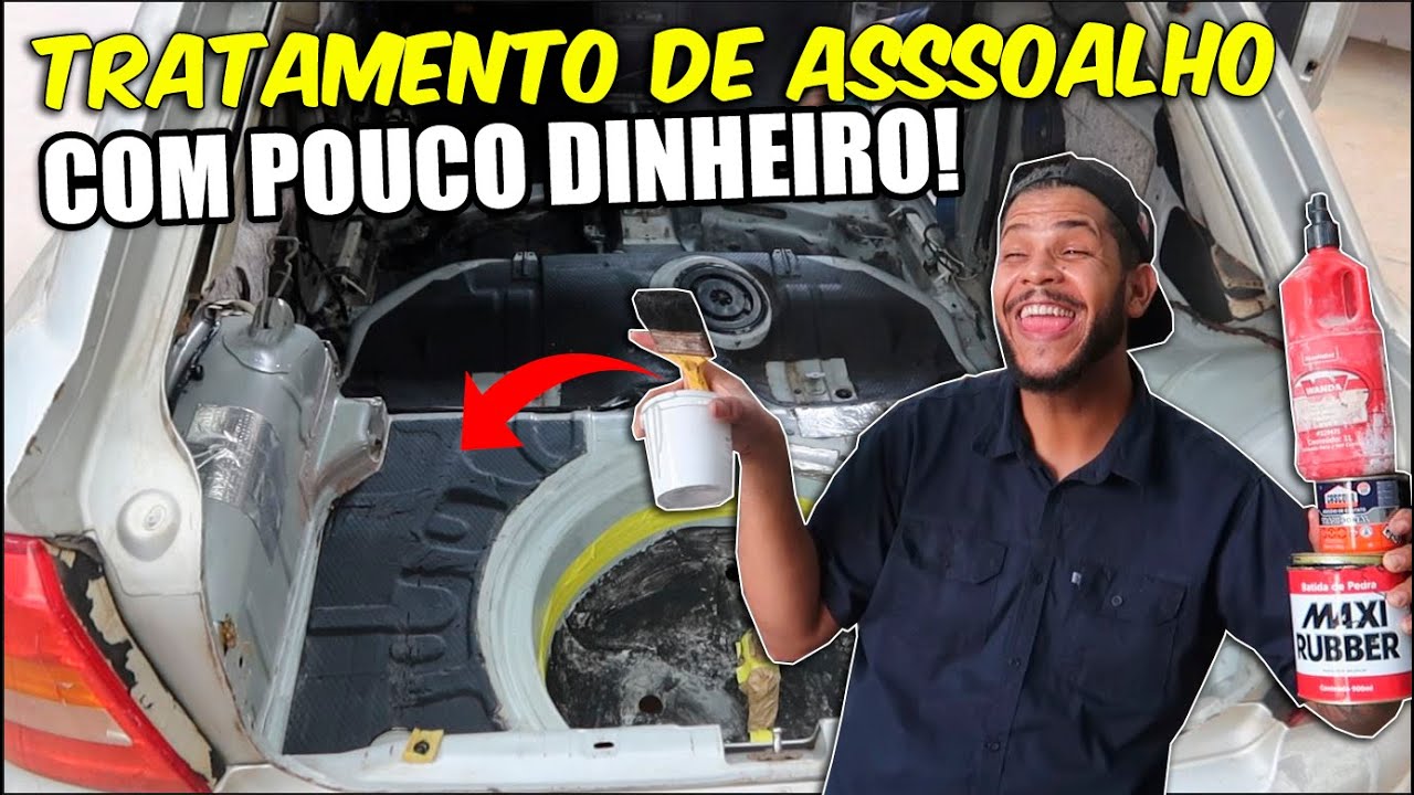 TRATAMENTO ASSOALHO COM POUCO DINHEIRO - APRENDA!