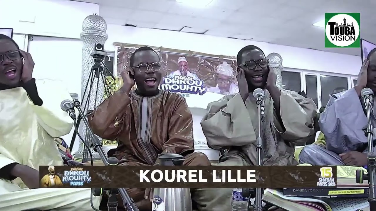 Kourel Lille Magal Darou Moukhty France Paris 2026  Mame Thierno Ibrahima Faty Mbacke 14 février