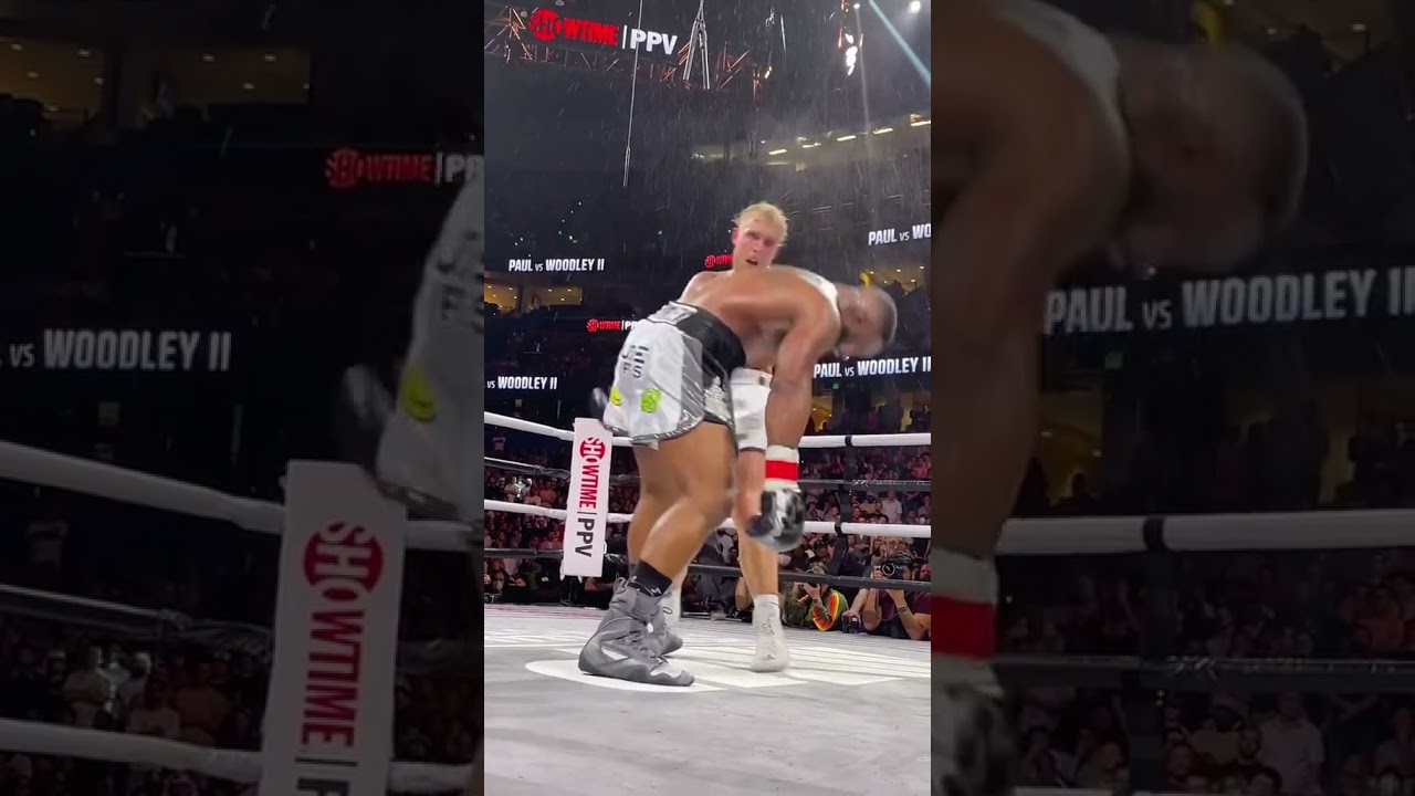 Tyson Woodley Gets Ko'ed by JAKE PAUL