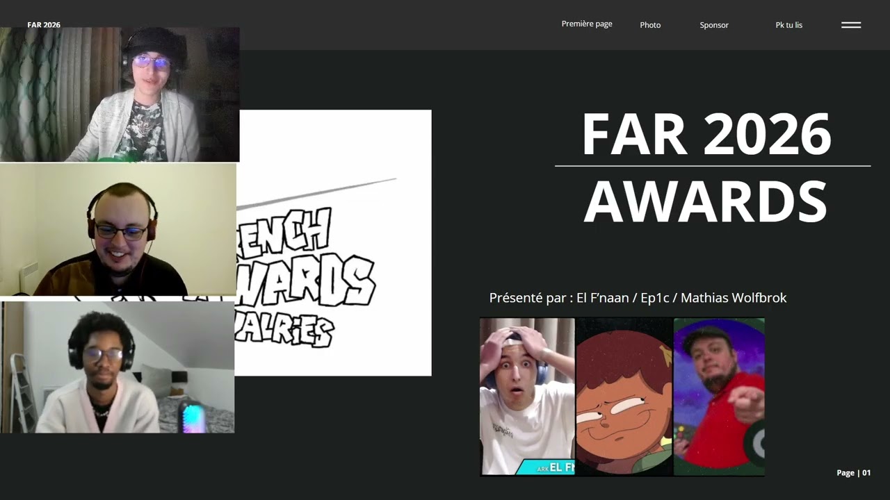 FRENCH AWARDS RIVALRIES