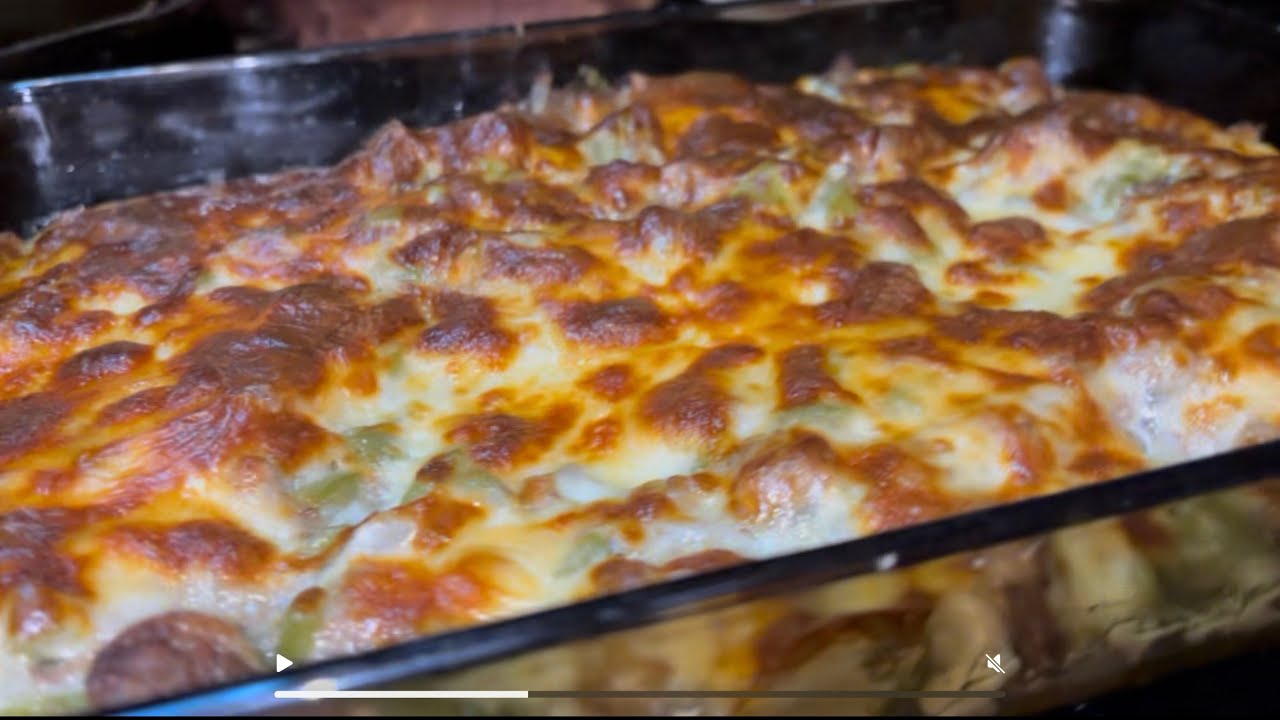 Philly Cheesesteak Casserole