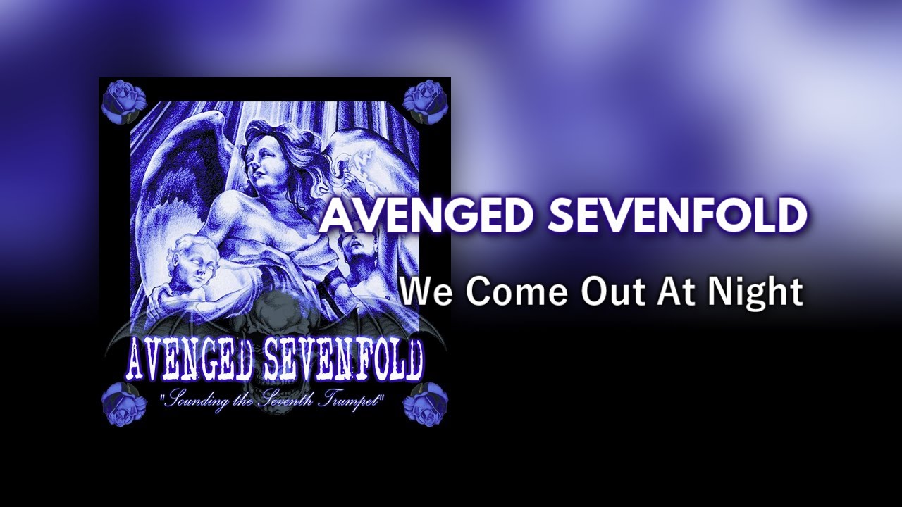 Avenged Sevenfold - We Come Out At Night (Drums and Bass Backing Track with Guitar Tabs)