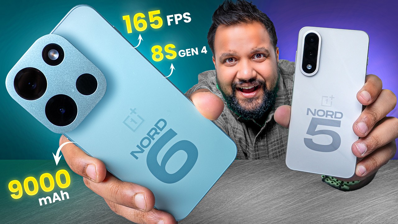 Nord 6 Review - Best Phone Under Rs 40,000 Right Now? Ft. Comparison vs Nord 5