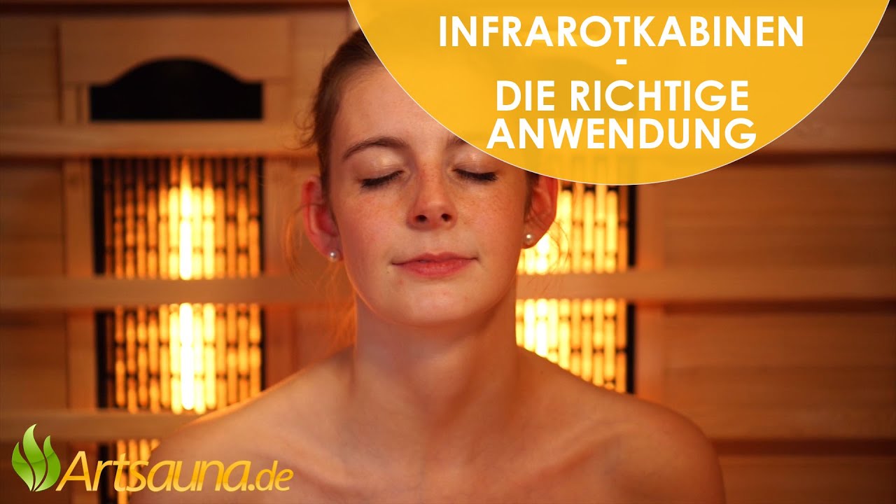 Infrarotkabinen – Hinweise zur richtigen Anwendung [Informationsvideo] | Artsauna ☀