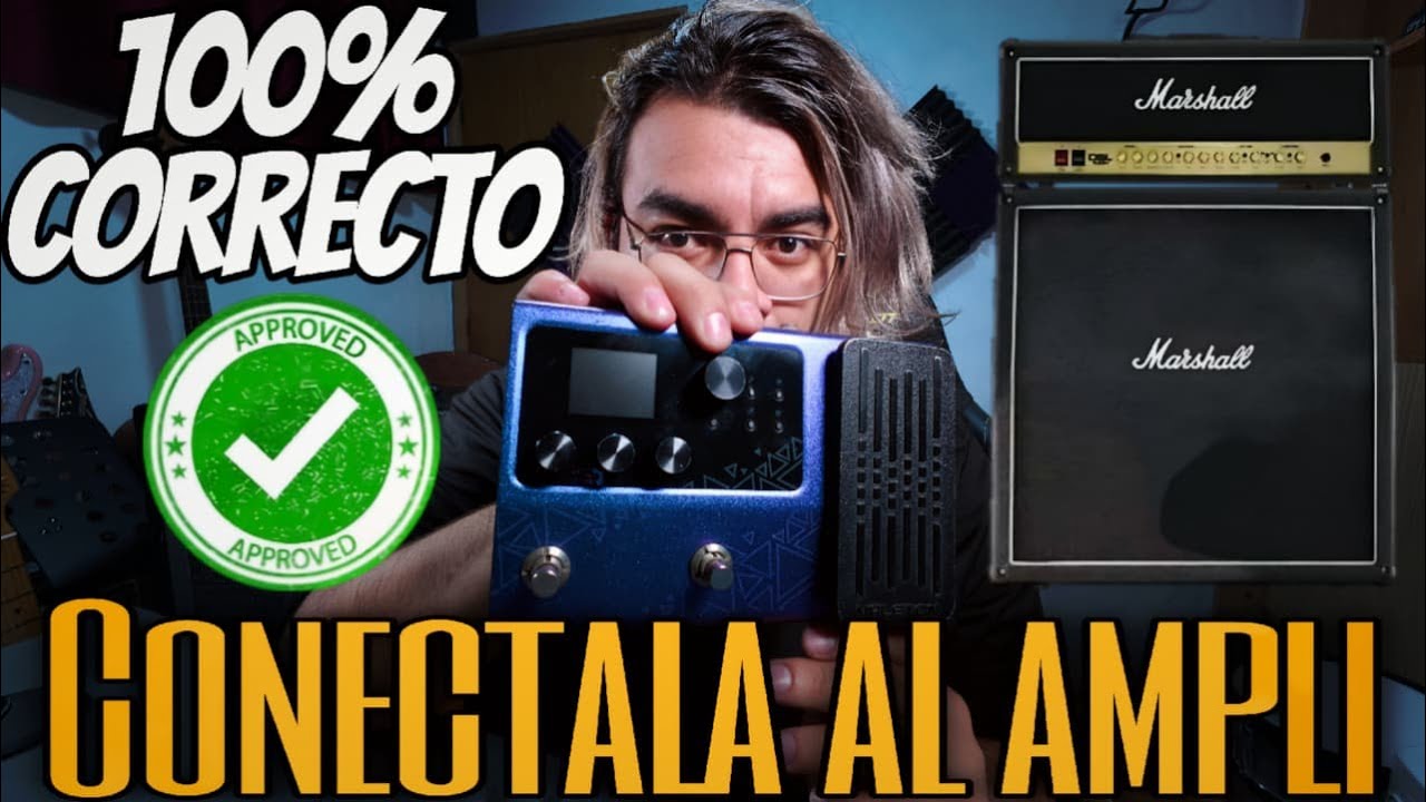 Valeton GP100  - 🎸 CONÉCTALA a tu AMPLIFICADOR 🎸  -  Conoce tu pedalera - Capítulo 9 🎸