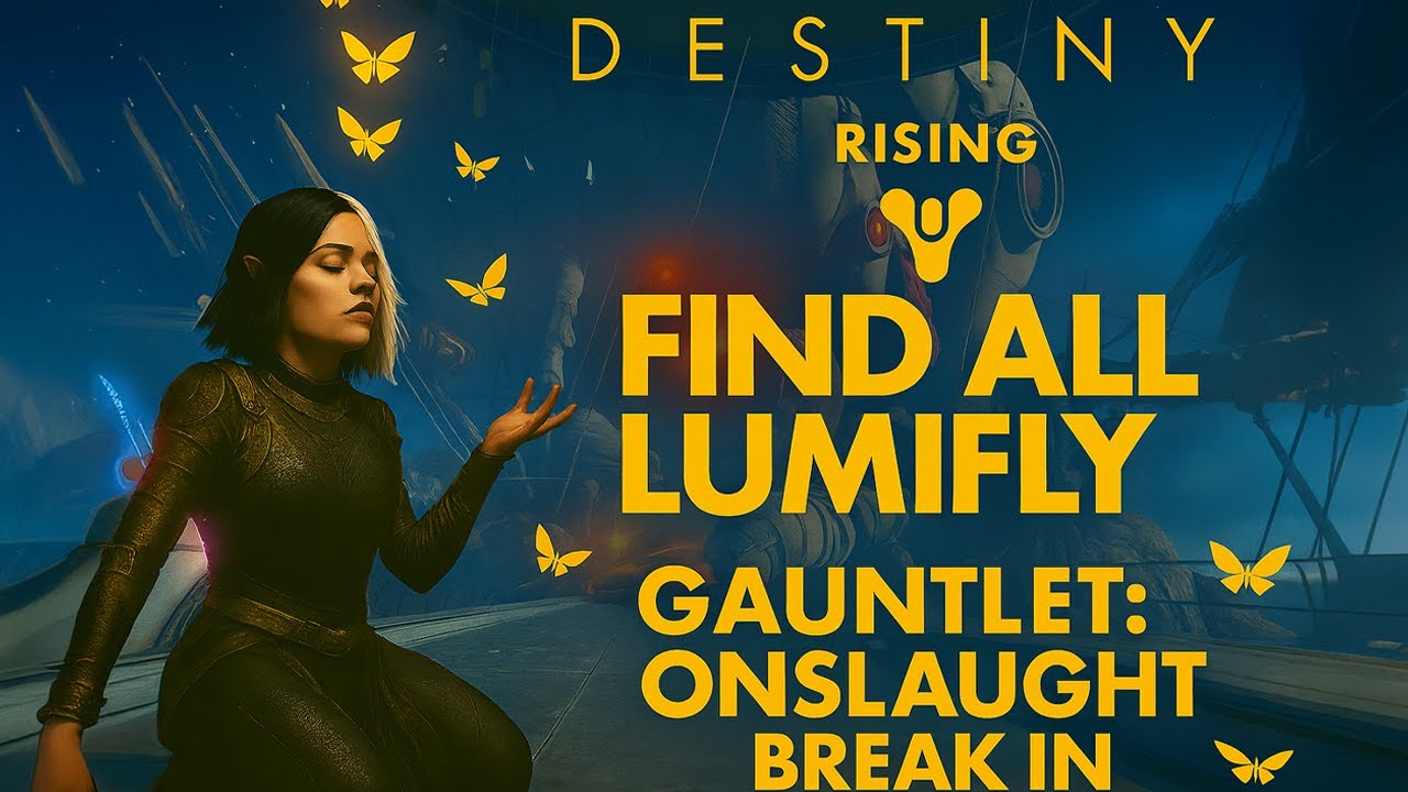 Destiny Rising &mdash; Все Люмифлай в Gauntlet: Onslaught &mdash; Взлом