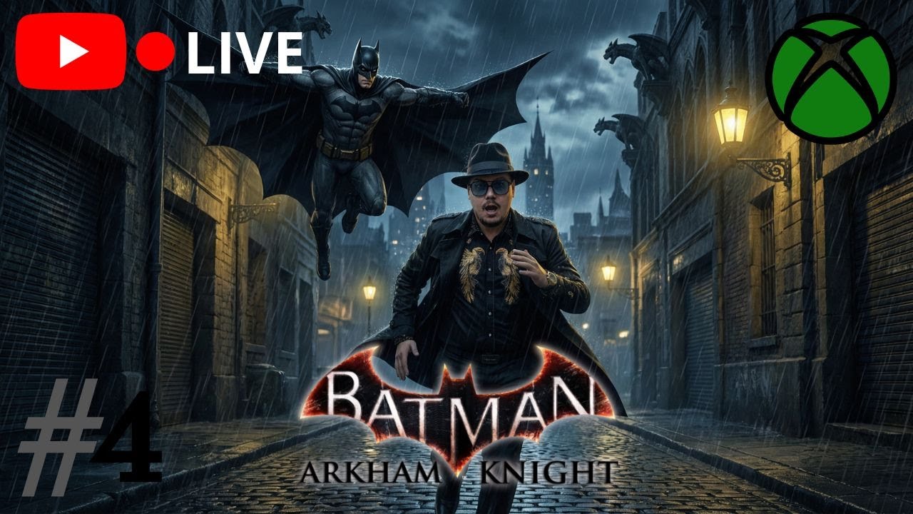WALKTHROUGH LIVE LONGPLAY NO COMMENTARY BATMAN ARKHAM KNIGHT 4°