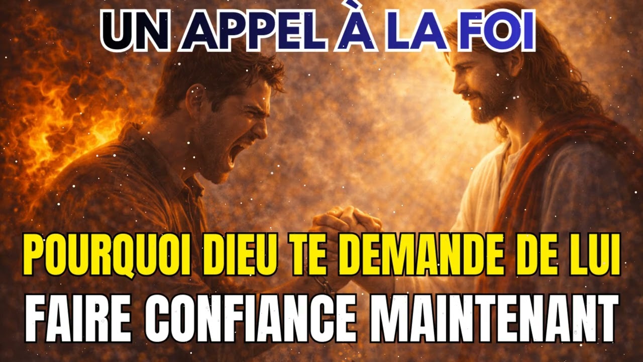 Si tu regardes cette vidéo, cest que Dieu te demande de Lui faire confiance