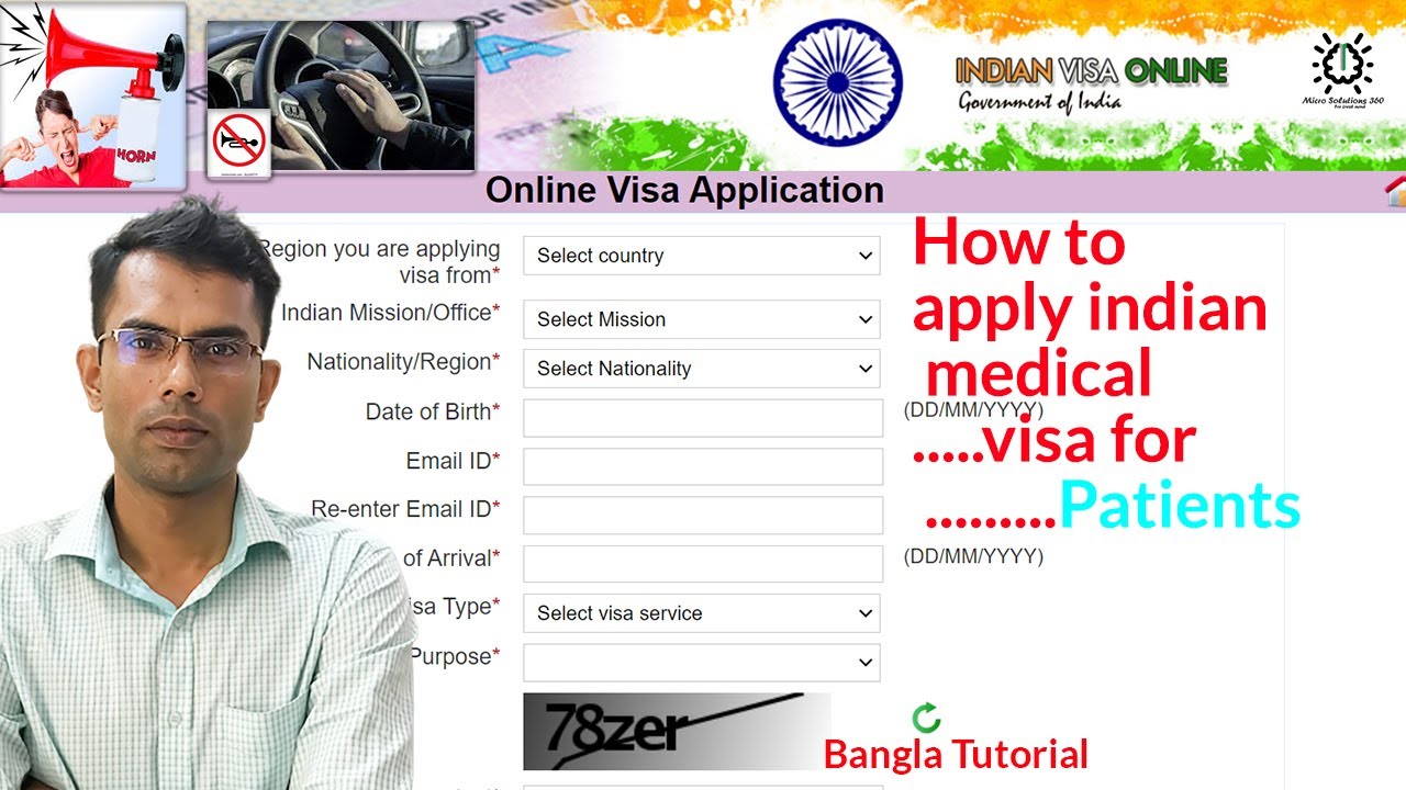 how to apply indian medical visa for patients | medical patients appointments