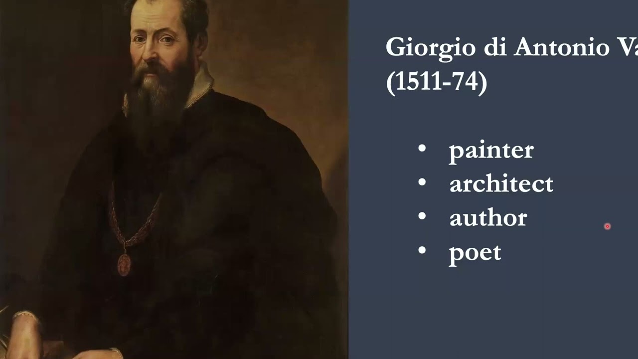 A&S Alumni Academy: The Man Who Invented the Renaissance - Giorgio Vasari's Art and Life
