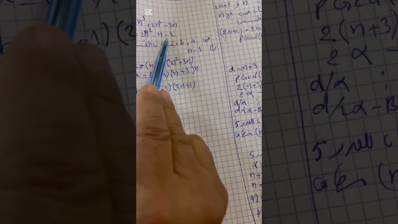 التمرين 4قسمة في زاد السنة الثالثة ثانوي